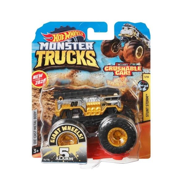 Hot Wheels Monster Trucks Araba FYJ44 - 1:64 Ölçekli Seri