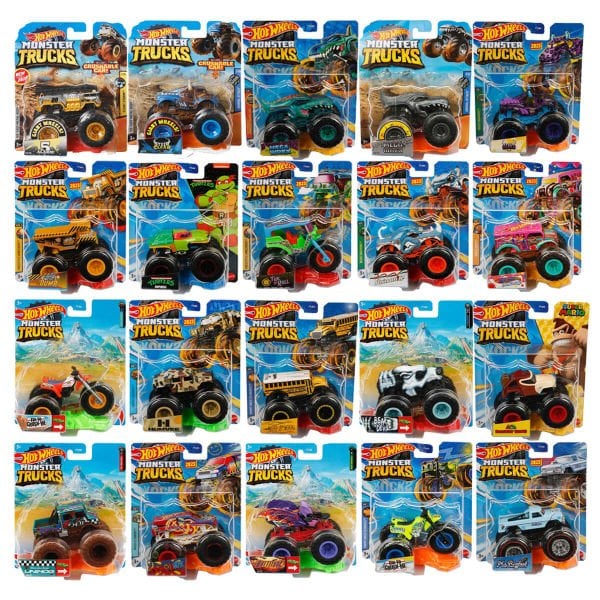 Hot Wheels Monster Trucks Araba FYJ44 - 1:64 Ölçekli Seri 5 Alarm