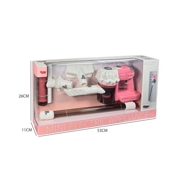 Dijital Ekranlı Pembe Renk Dikey Elektrik Süpürgesi LS8803C