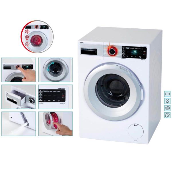 Bosch Sesli Işıklı Home Professional Oyuncak Çamaşır Makinesi SNM-9213