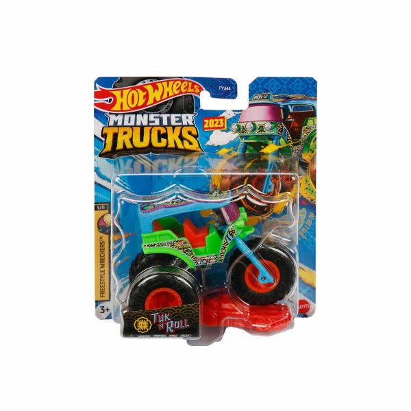 Hot Wheels Monster Trucks Araba FYJ44 - 1:64 Ölçekli Seri Tuk'N Roll