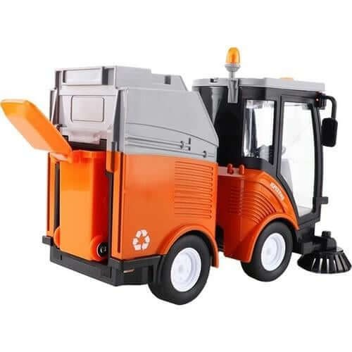 Oyuncak Çek Bırak Şehir Temizleme Aracı Seli ve Işıklı WY680A