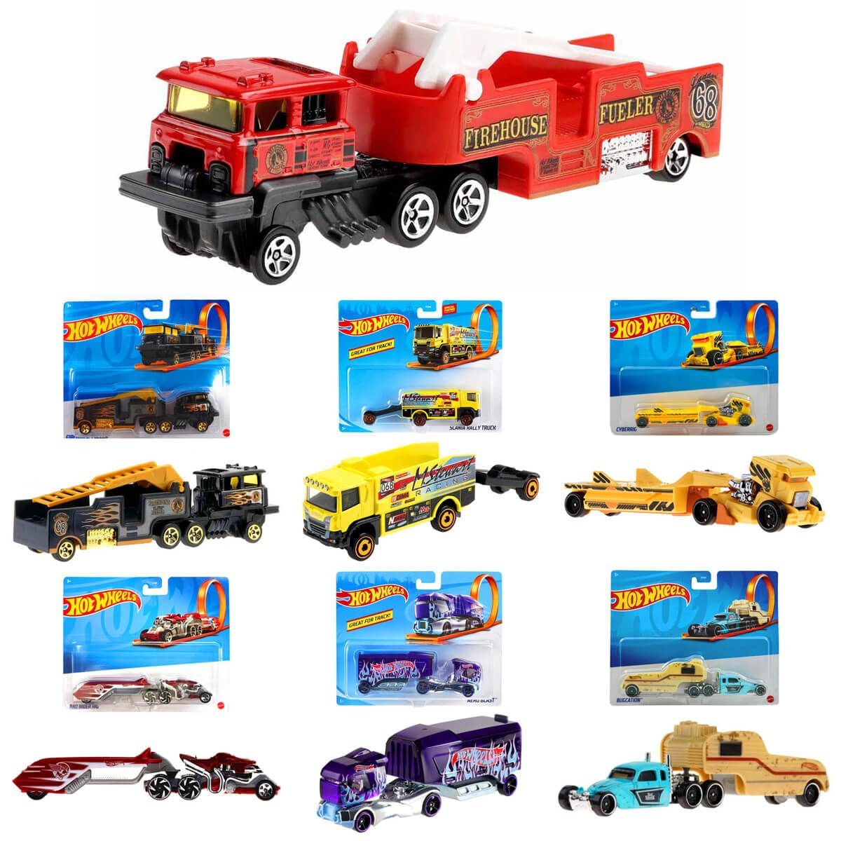 Hot Wheels Kamyonlar Serisi BFM60 Oyuncak Kamyonlar