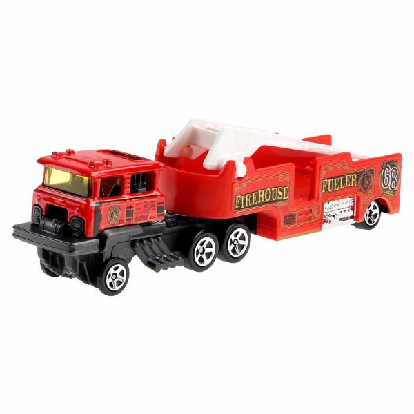 Hot Wheels Kamyonlar Serisi BFM60 Oyuncak Kamyonlar Firehouse Fueler Kırmızı