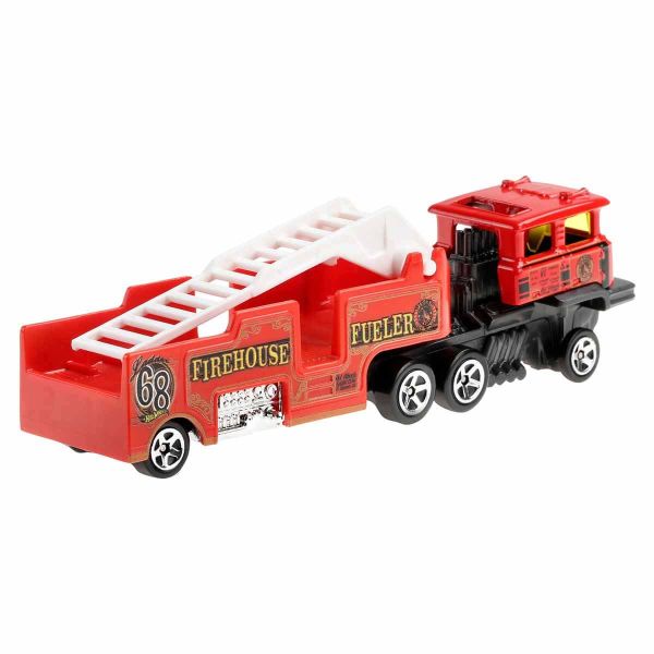 Hot Wheels Kamyonlar Serisi BFM60 Oyuncak Kamyonlar Firehouse Fueler Kırmızı