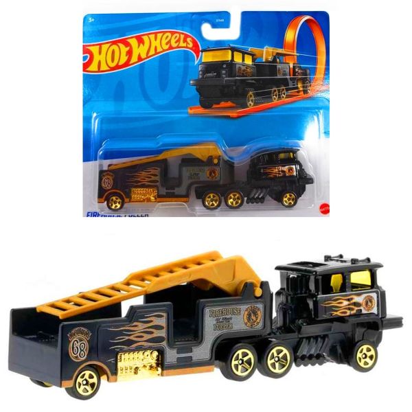 Hot Wheels Kamyonlar Serisi BFM60 Oyuncak Kamyonlar Firehouse Fueler Siyah