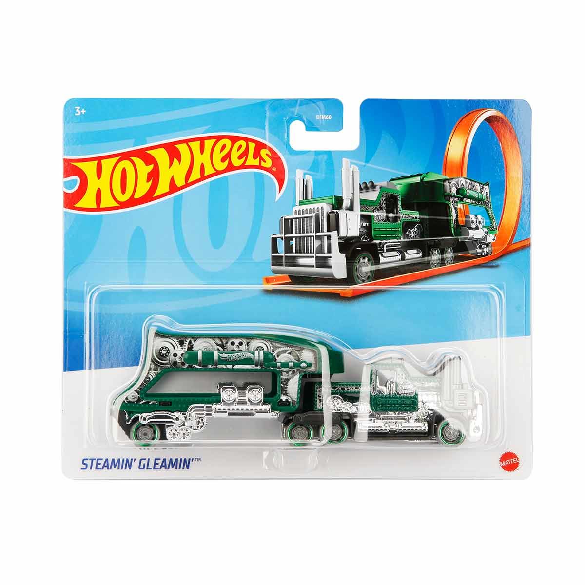 Hot Wheels Kamyonlar Serisi BFM60 Oyuncak Kamyonlar Steamin Gleamin Yeşil