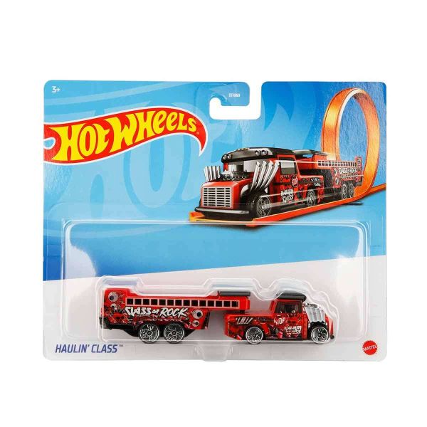 Hot Wheels Kamyonlar Serisi BFM60 Oyuncak Kamyonlar Haulin Class Kırmızı