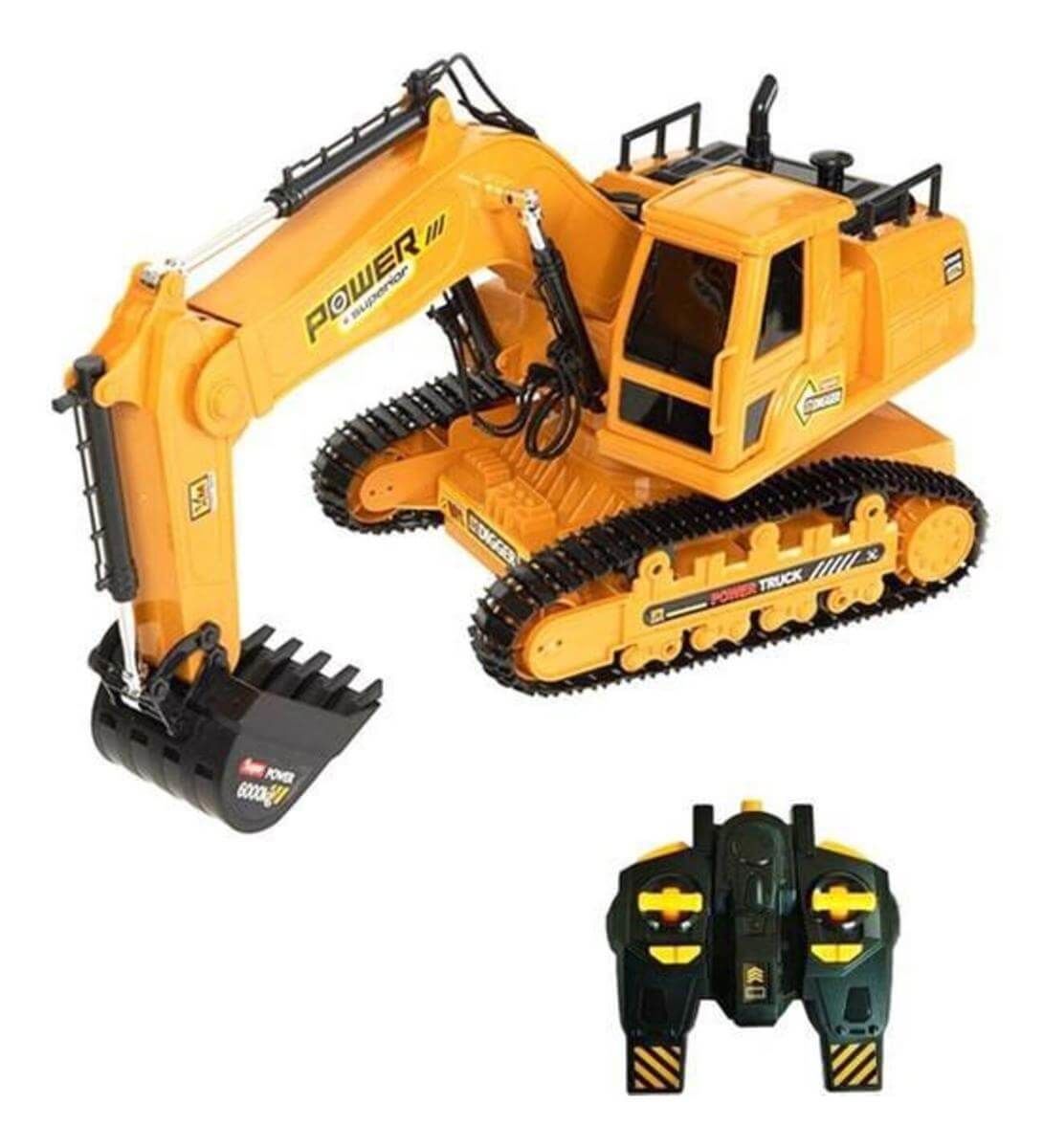 Uzaktan Kumandalı Sesli Oyuncak İş Makinesi Paletli Kepçe XM-6811L