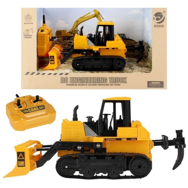 Uzaktan Kumandalı Oyuncak İş Makinesi Paletli Buldozer MG-9205