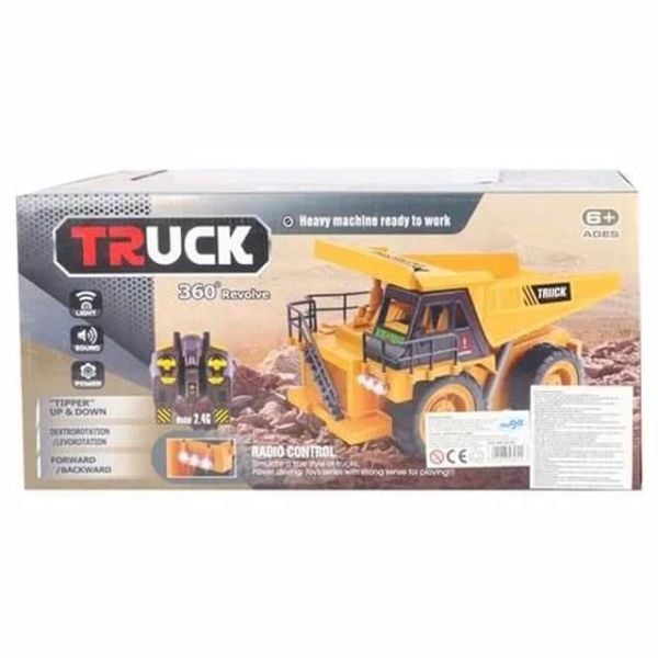 Uzaktan Kumandalı Oyuncak 28 cm Kaya Taşıyıcı Kamyonu XM-6838L