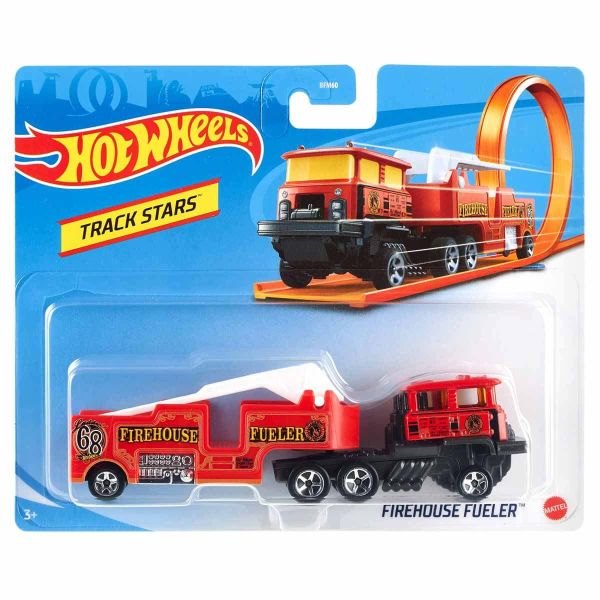 Hot Wheels Kamyonlar Serisi BFM60 Oyuncak Kamyonlar Firehouse Fueler Kırmızı