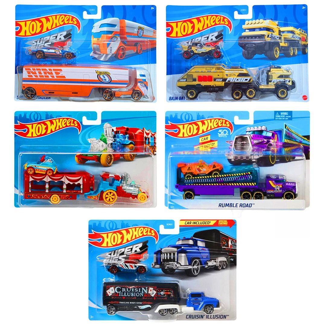 Hot Wheels Taşıyıcı Tırlar BDW51 Oyuncak Tırlar