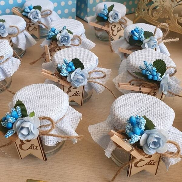 Nikah Şekeri Mini Kavanoz Nks-15
