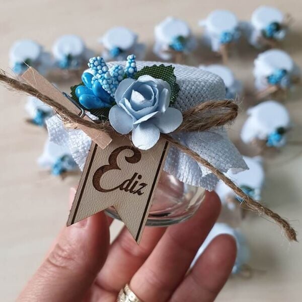 Nikah Şekeri Mini Kavanoz Nks-15
