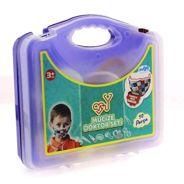 Oyuncak Mucize Doktor Seti Çantalı 10 Parça MG-1371