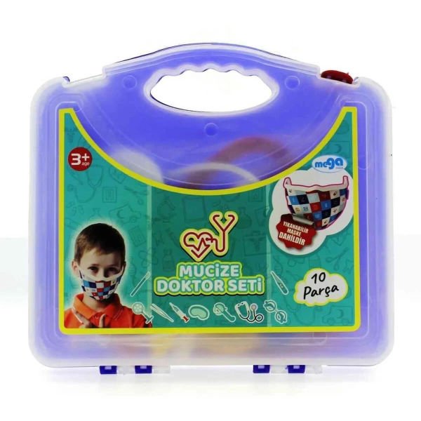 Oyuncak Mucize Doktor Seti Çantalı 10 Parça MG-1371