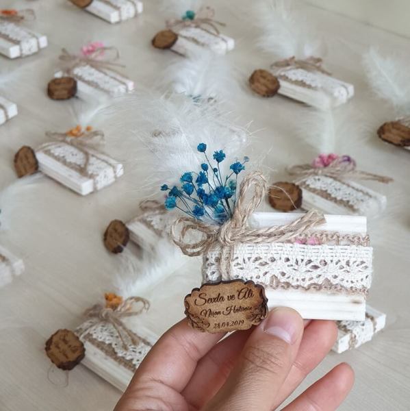 Nikah Şekeri Hediyeliği Kokulu Sabun Magnet Nks-16