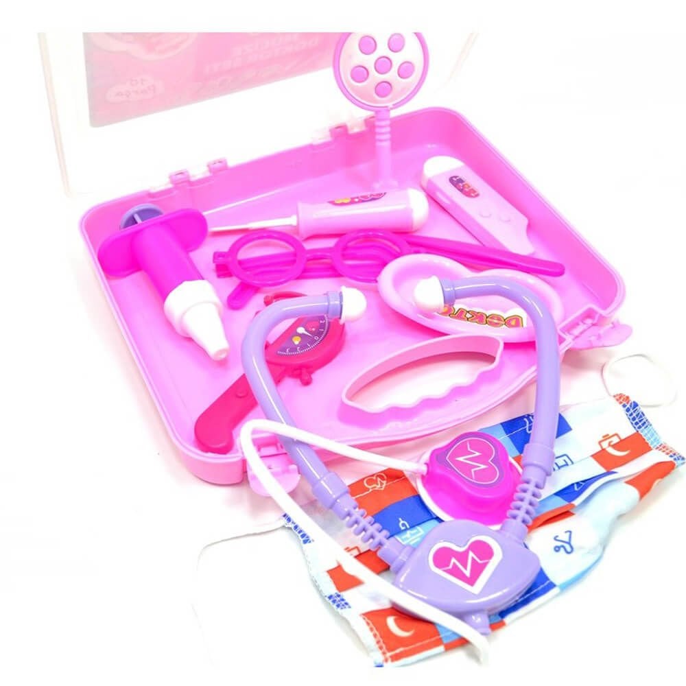 Oyuncak Mucize Doktor Seti Çantalı 10 Parça MG-1370