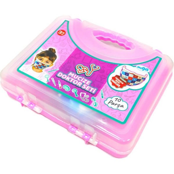 Oyuncak Mucize Doktor Seti Çantalı 10 Parça MG-1370