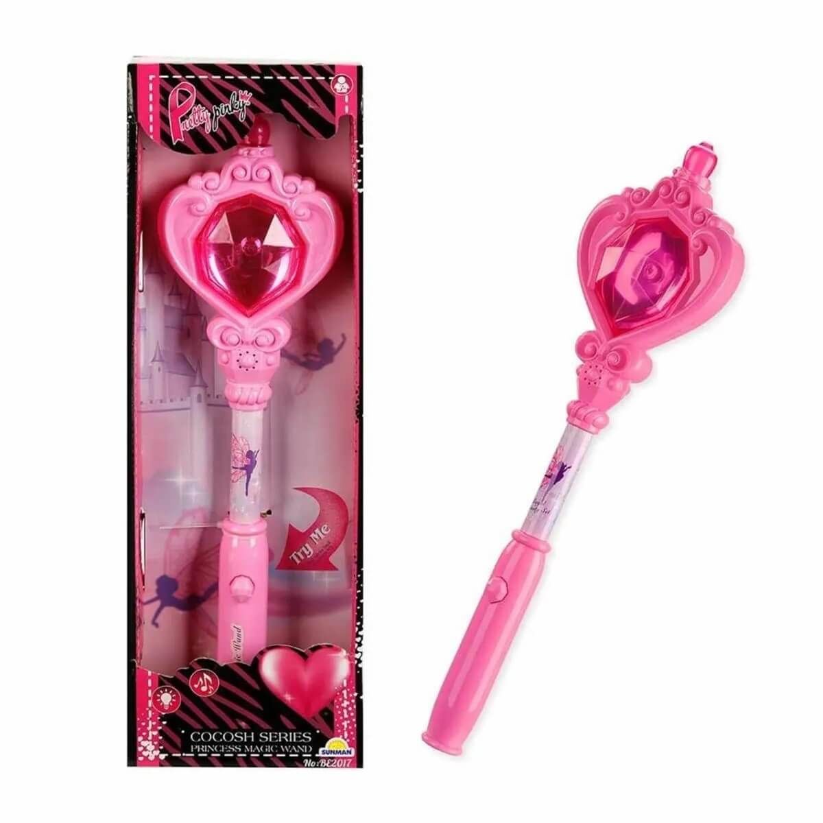 Pretty Pinky Sesli Ve Işıklı Oyuncak Prenses Asa SNM-2017