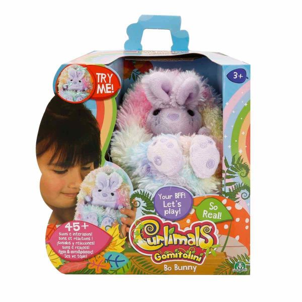 Curlimals Peluş Oyuncak Gıdıklanan Tavşan CUR00902