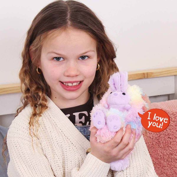 Curlimals Peluş Oyuncak Gıdıklanan Tavşan CUR00902