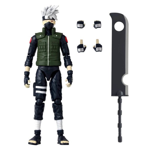 Bandai 16 cm Anime Heroes Naruto Hatake Kakashi Oyuncak Figürü ADR-36963