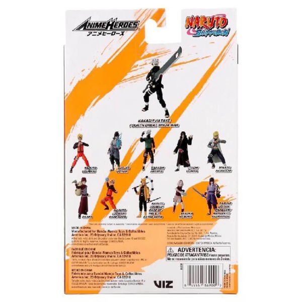 Bandai 16 cm Anime Heroes Naruto Hatake Kakashi Oyuncak Figürü ADR-36963