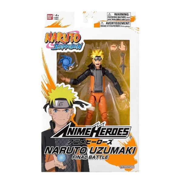 Bandai 16 cm Anime Heroes Naruto Uzumaki Oyuncak Figürü ADR-36964