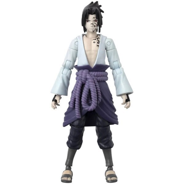 Bandai 16 cm Anime Heroes Naruto Sasuke Uchiha Oyuncak Figür Seti ADR-37712