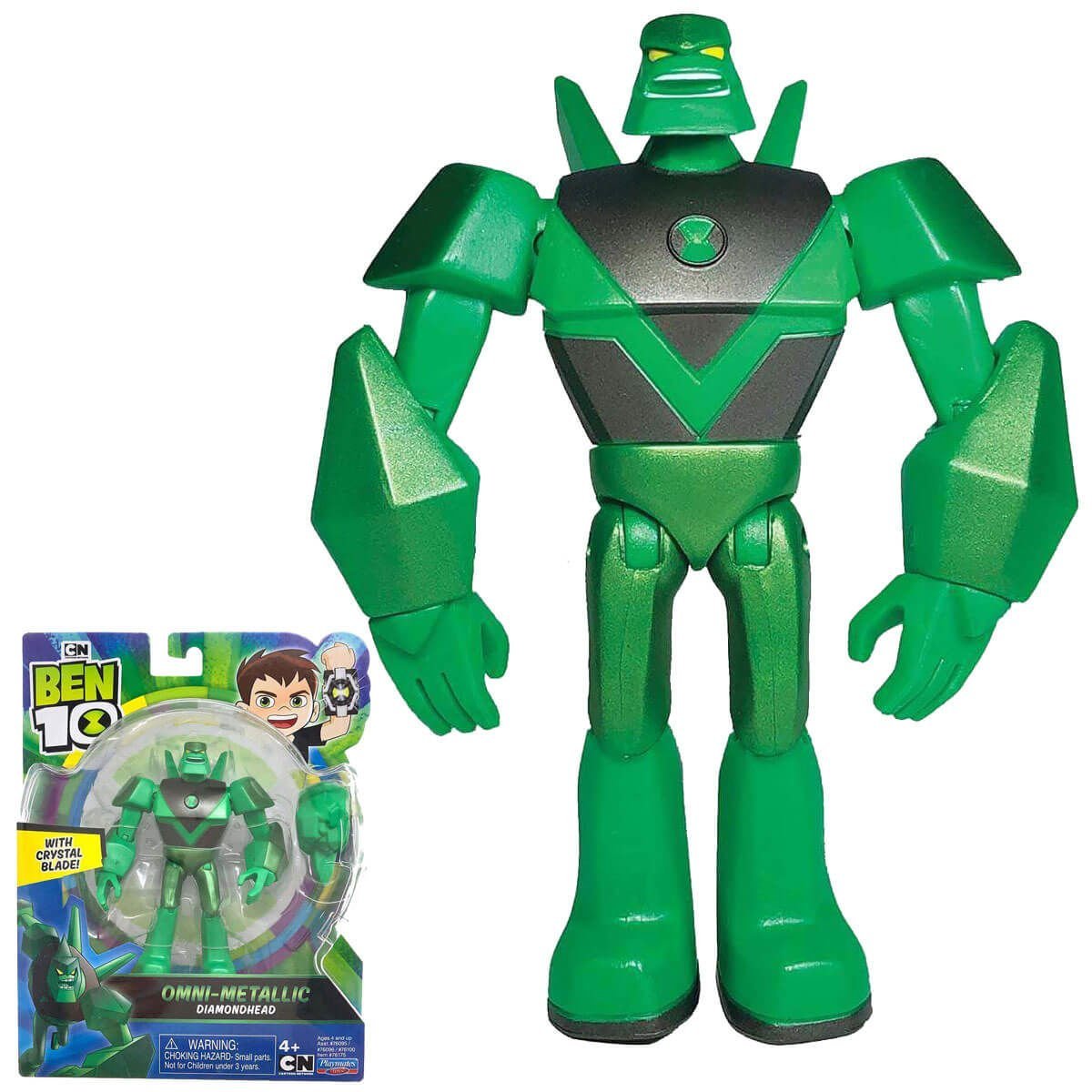 Ben10 Oyuncak Aksiyon Figürleri Metalik Tema Diamond Head BEN61000