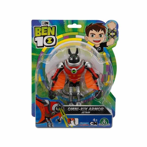 Ben10 Oyuncak Aksiyon Figürleri Omni-Kix Armor Jetray BEN47B10