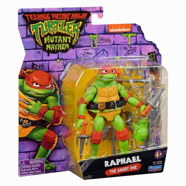 Ninja Turtles TMNT Oyuncak Aksiyon Figür Raphael TU805300