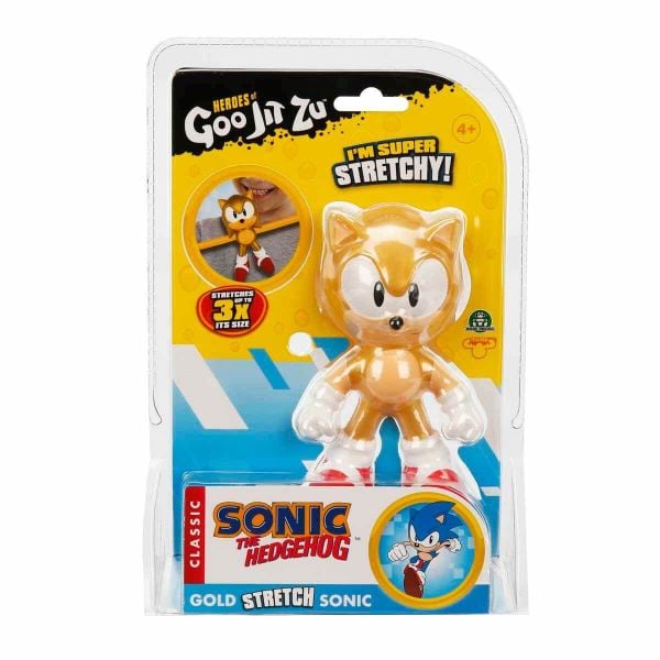 Goojitzu Gold Sonic The Hedgehog Stretch Uzayan Figür GJN04000