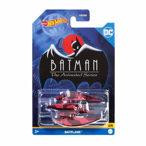 Hot Wheels Batman Araçlar HDG89 1:64 Ölçekli Oyuncak Metal Araba Batplane