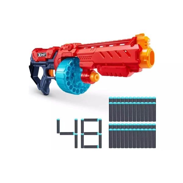 X-Shot Excel Turbo Fire 48 Mermili 56 cm Sünger Atan Silah Zr-36270