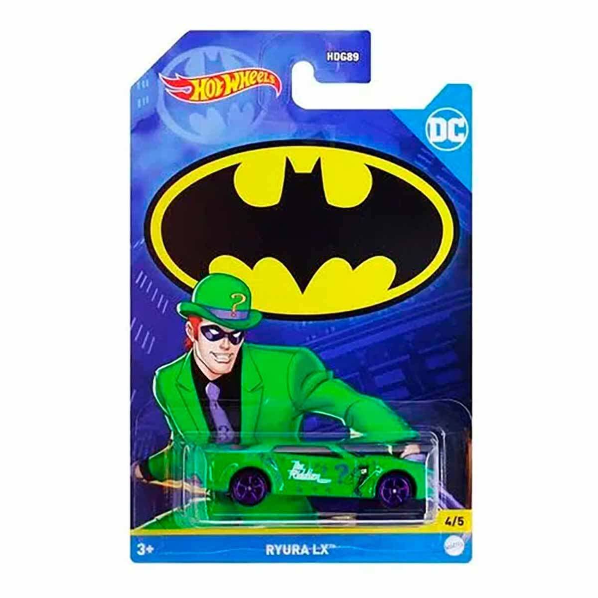 Hot Wheels Batman Araçlar HDG89 1:64 Ölçekli Oyuncak Metal Araba Ryura Lx