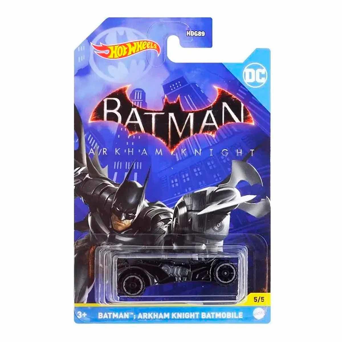 Hot Wheels Batman Araçlar HDG89 1:64 Ölçekli Oyuncak Metal Araba Arkham Knight Batmobile