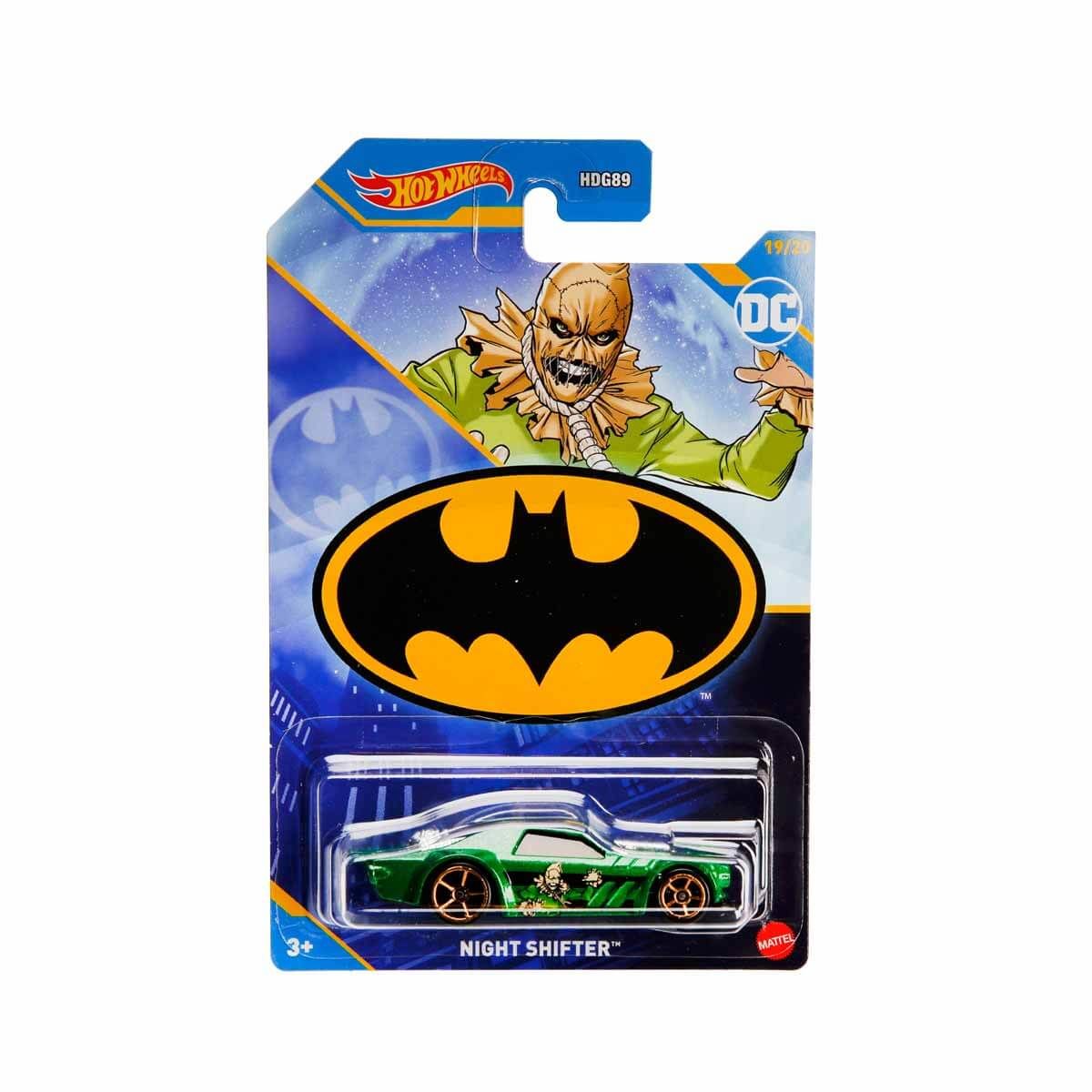 Hot Wheels Batman Araçlar HDG89 1:64 Ölçekli Oyuncak Metal Araba Night Shifter