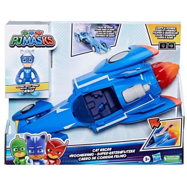 Pijamaskeliler Yarışçı Kedi ve Aracı Figür Oyuncak F6213