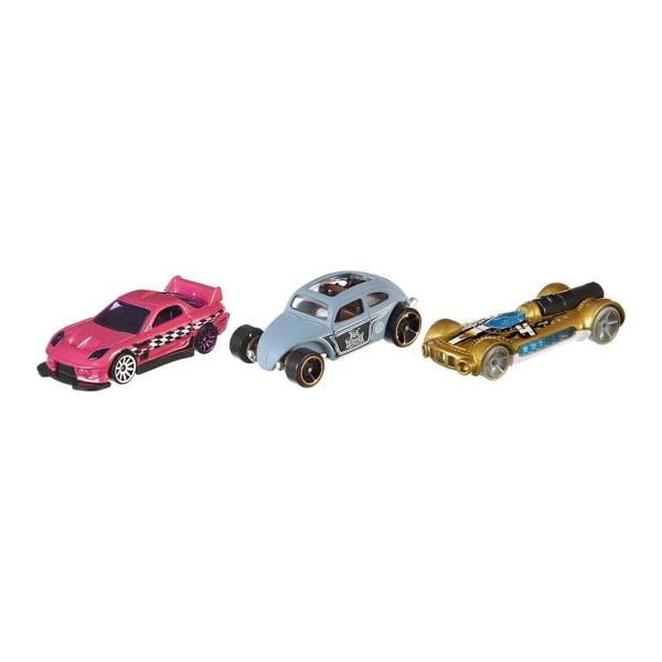 Hot Wheels 3'lü Araba Seti K5904 - (Karma Araba Gelecektir)