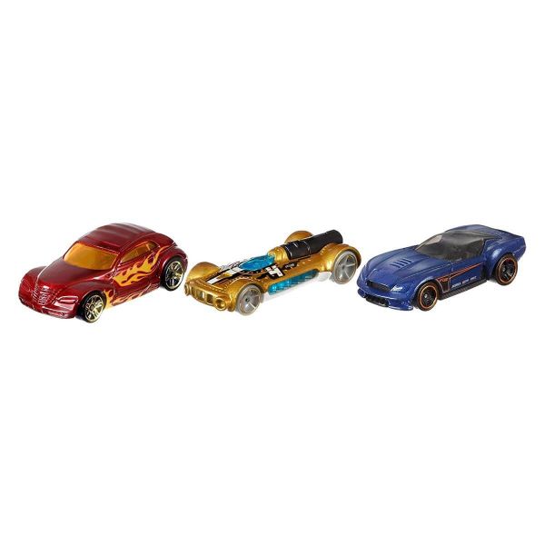 Hot Wheels 3'lü Araba Seti K5904 - (Karma Araba Gelecektir)
