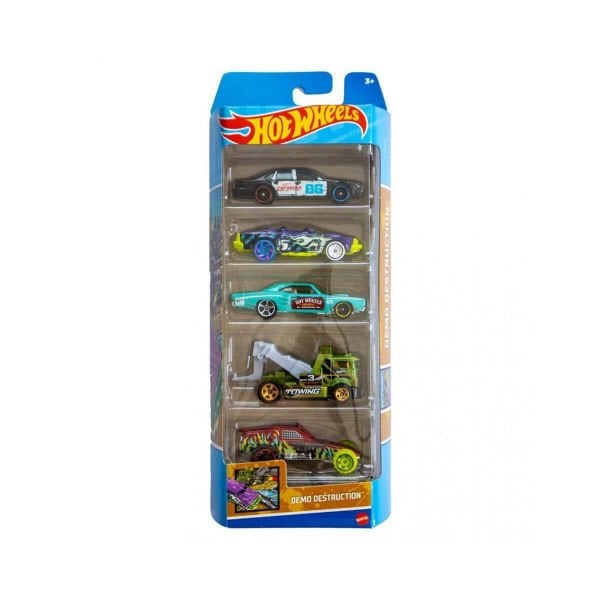 Hot Wheels 5'li Araba Seti HTW-01806 A - (Oyuncak Serisi Seçebilirsiniz) Fast And Furious HLY70