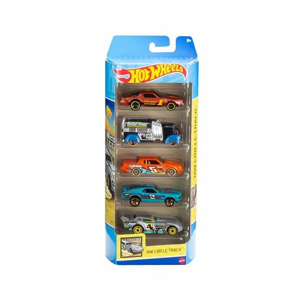 Hot Wheels 5'li Araba Seti HTW-01806 B Oyuncak Model Metal Arabalar