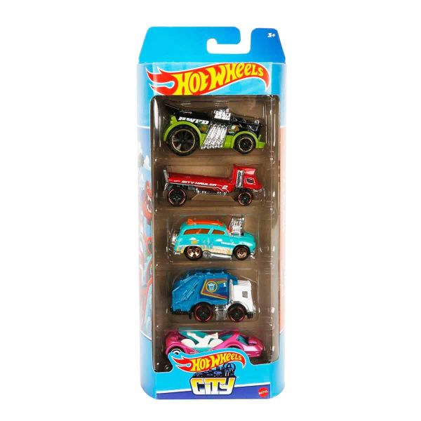 Hot Wheels 5'li Araba Seti HTW-01806 B - (Oyuncak Serisi Seçebilirsiniz)