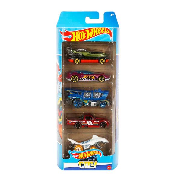 Hot Wheels 5'li Araba Seti HTW-01806 B - (Oyuncak Serisi Seçebilirsiniz)