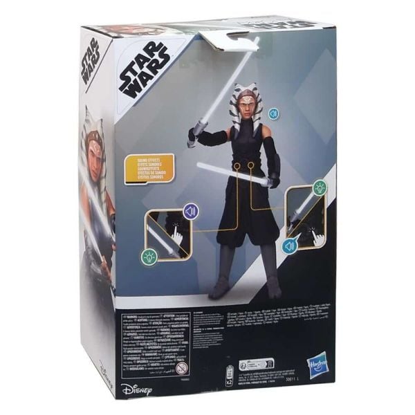 Star Wars Galactic Action Sesli ve Işıklı Ahsoka Tano Figürü F7918