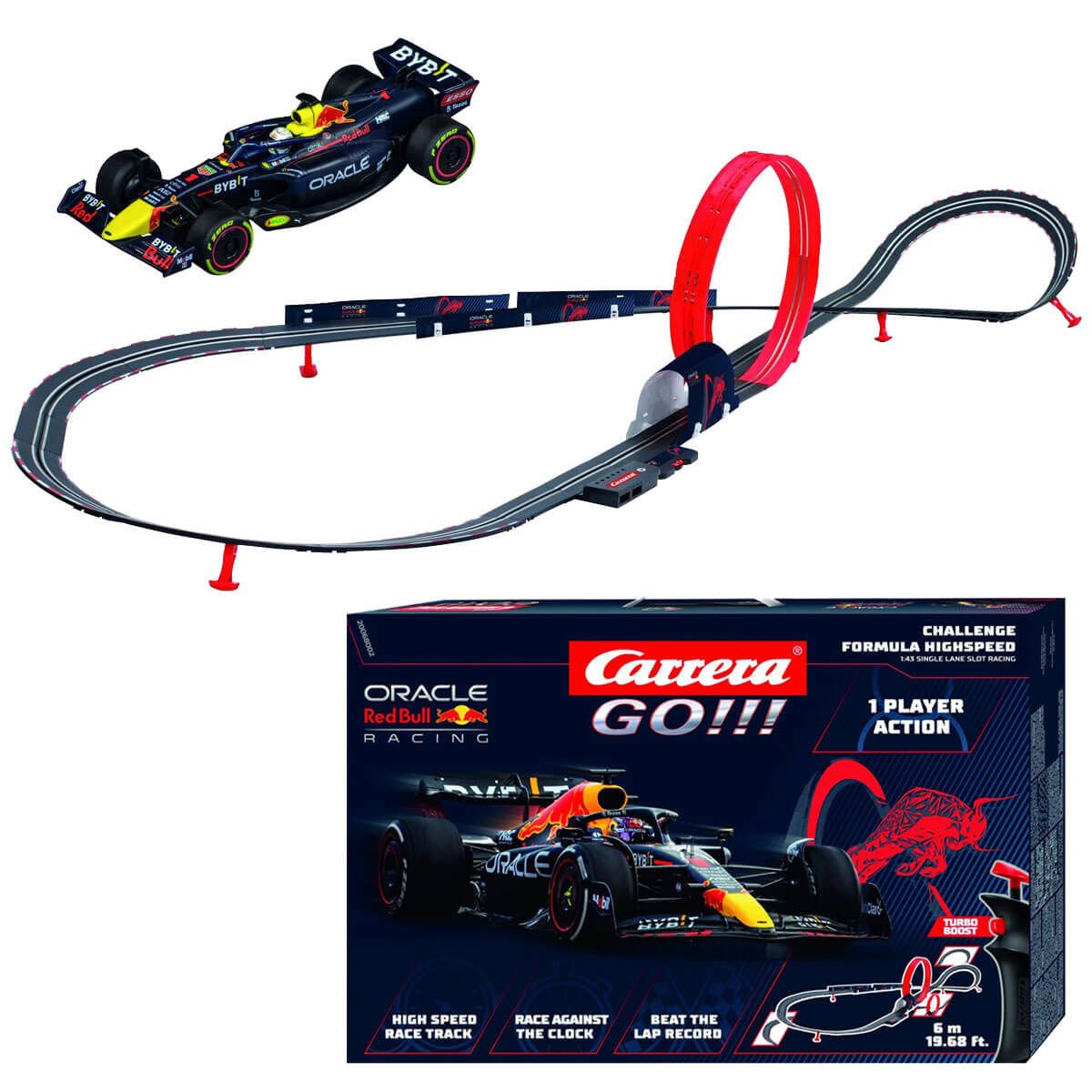 Carrera GO Challenge Formula High Speed Tek Kişilik Yarış Pisti ADR-68002