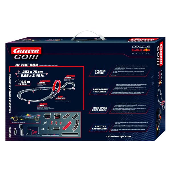 Carrera GO Challenge Formula High Speed Tek Kişilik Yarış Pisti ADR-68002